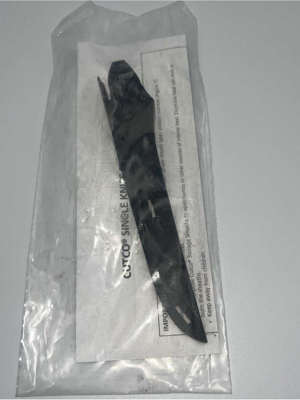 CUTCO Single Knife Blade Insert - Black 1721-2 New